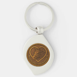 Metal Keychain- Racing Hearts and Healing Springs キーホルダー