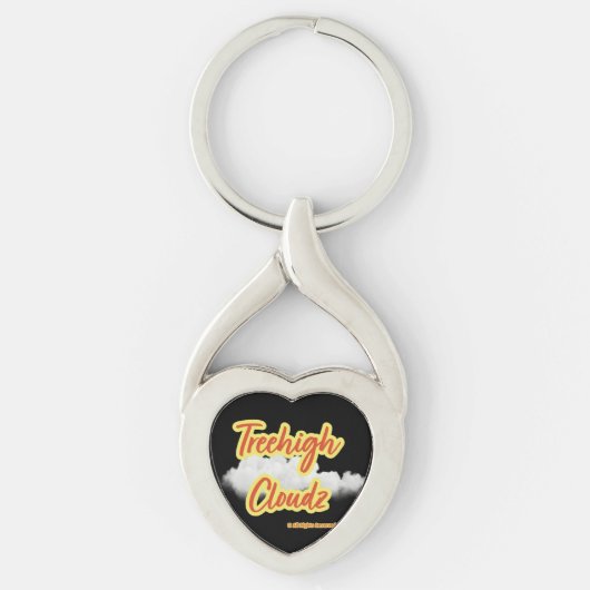 Metal Keychain Twisted Heart: A Jamil Value Design キーホルダー (正面)