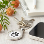 Metal Keychains Keyring Key Chain Ring Clip Holder キーホルダー (側面)