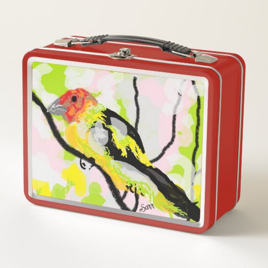 Metal Lunchbox :オレゴン州のタネジャーズ メタルランチボックス (正面)