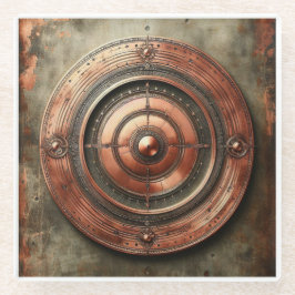 metal object  ガラスコースター