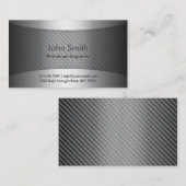 Metal Petrolium Engineerモダン名刺 名刺 (正面/裏面)