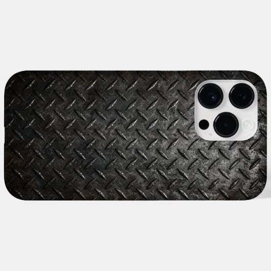 Metal Plate Phone Case Case-Mate iPhoneケース (裏面 (横))