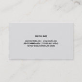 Metal profesional autónomo freelance freelances 名刺 (裏面)