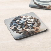 metal reflections design ball コースター (左側)