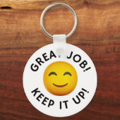 Metal ring keychain with name jhon キーホルダー (裏面)