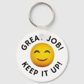 Metal ring keychain with name jhon キーホルダー (裏面)