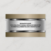 Metal Shine名刺 名刺 (裏面)