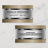 Metal Shine名刺 名刺 (正面/裏面)