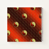 Metal Snake ノートブック (裏面)