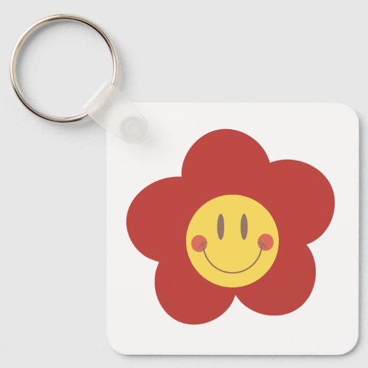  Metal Square Keychain キーホルダー (正面)