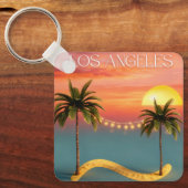 Metal Square Keychain キーホルダー (正面)