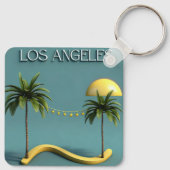 Metal Square Keychain キーホルダー (裏面)