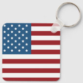  Metal Square Keychain キーホルダー (裏面)