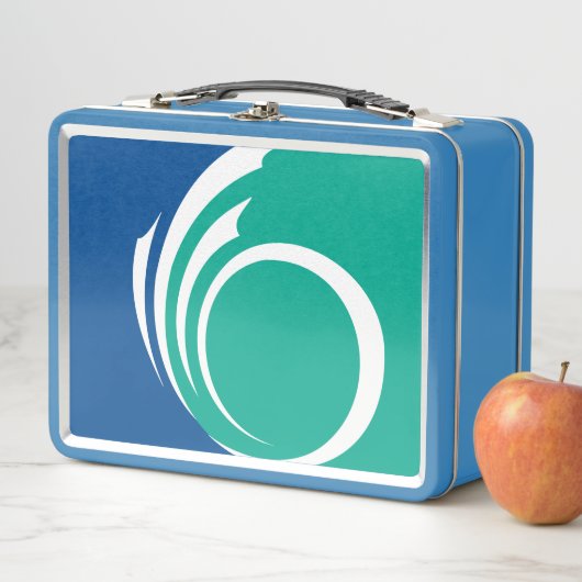 Metal Stainless Lunchbox with flag of Ottawa メタルランチボックス (インサイチュ)