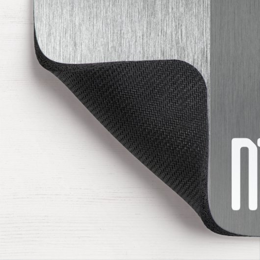 Metal Stripe Monogram マウスパッド (コーナー)