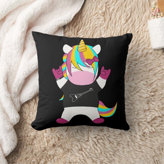 Metal Unicorn クッション (ブランケット)