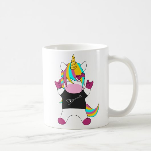 Metal Unicorn コーヒーマグカップ (右)