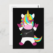 Metal Unicorn ポストカード (正面/裏面)
