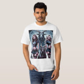 Metaleras junto a Satán Tシャツ (正面フル)