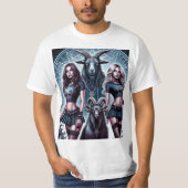 Metaleras junto a Satán Tシャツ (正面)