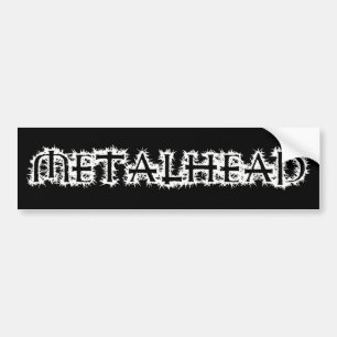 Metalhead バンパーステッカー