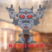 Metalhead - Heavy Metal Robot Devil -文字 ウィンドウサイン (シート2)