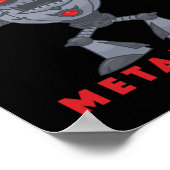 Metalhead - Heavy Metal Robot Devil -文字 ポスター (角)