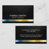 Metalicカラー 名刺 (正面/裏面)