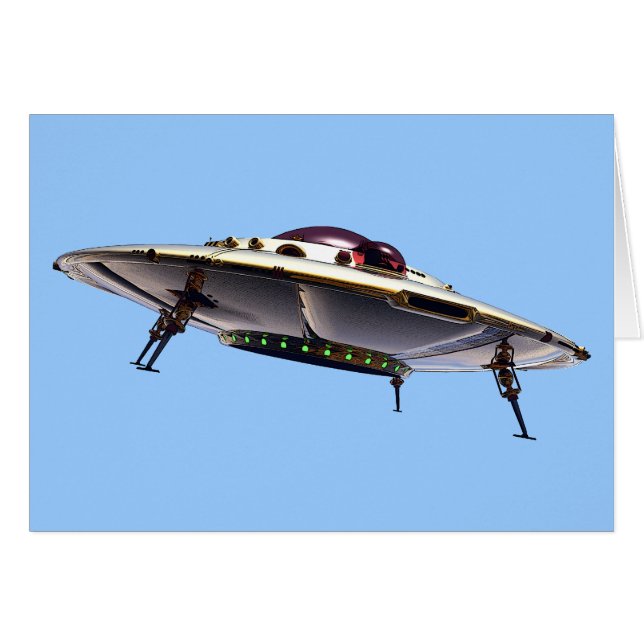 Metalic UFOカード (正面横)