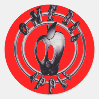 Metalicappleskull_trans カスタマイズ - ラウンドシール