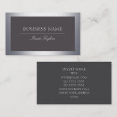 Metall 名刺 (正面/裏面)