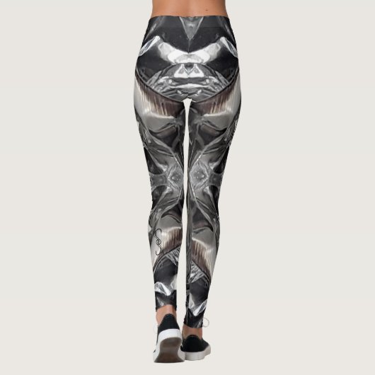 Metallic Abstract 101 Leggings レギンス (裏面)