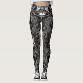 Metallic Abstract 101 Leggings レギンス
