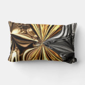 Metallic Bow Liquid Knotting Pillow ランバークッション (裏面)