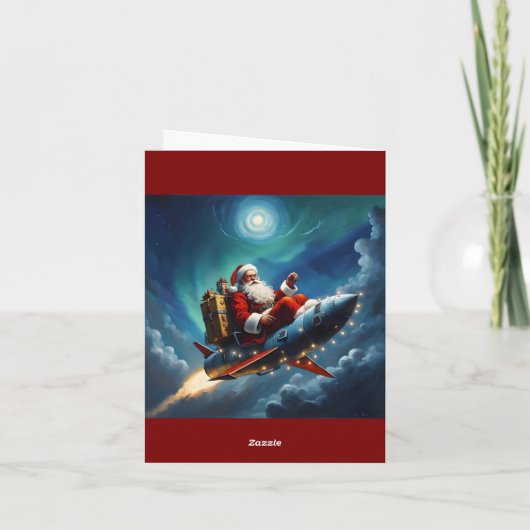 Metallic Christmas シーズンカード (裏面)