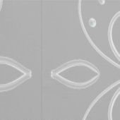 Metallic flower tile gray background 壁紙 (縫い目)