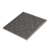 Metallic Geometric Cast Iron #7 ID1227 タイル (側面)