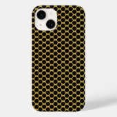 Metallic Gold with Black Dot Style Case-Mate iPhoneケース (裏面)