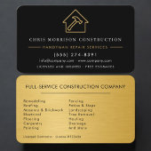 Metallic Handyman Construction 名刺