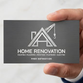 Metallic Home Renovation Structural Contractor 名刺
