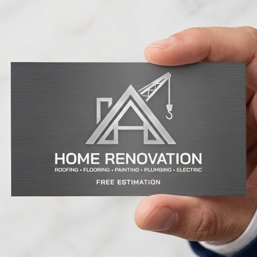 Metallic Home Renovation Structural Contractor 名刺