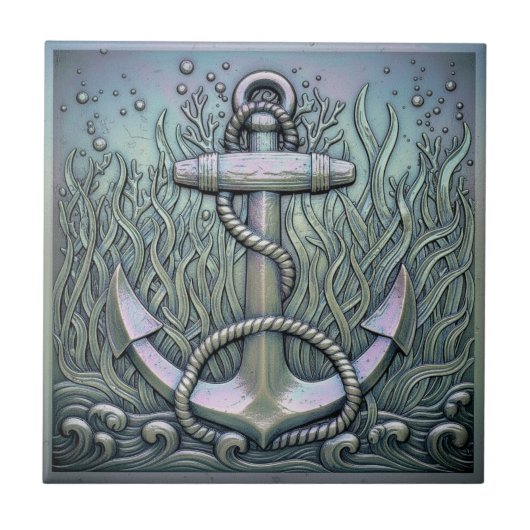 Metallic Iridescent Anchor ID1223 タイル (正面)