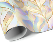 Metallic Iridescent Pastel Wrapping Paper ラッピングペーパー (ロールコーナー)