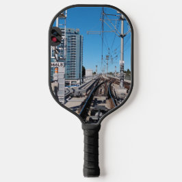 Metallic Nature Cityscape 1 Pickleball Paddle ピックルボールラケット
