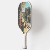 Metallic Nature Cityscape 2 Pickleball Paddle ピックルボールラケット (左)