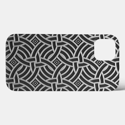 Metallic Pattern電話ケース Case-Mate iPhoneケース (裏面 (横))