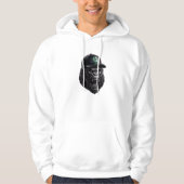 Metallic Silver Gorilla Mascot  パーカ (正面)