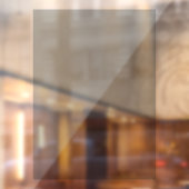 Metallic Silver Partial Transparent Design ウィンドウサイン (シート2)