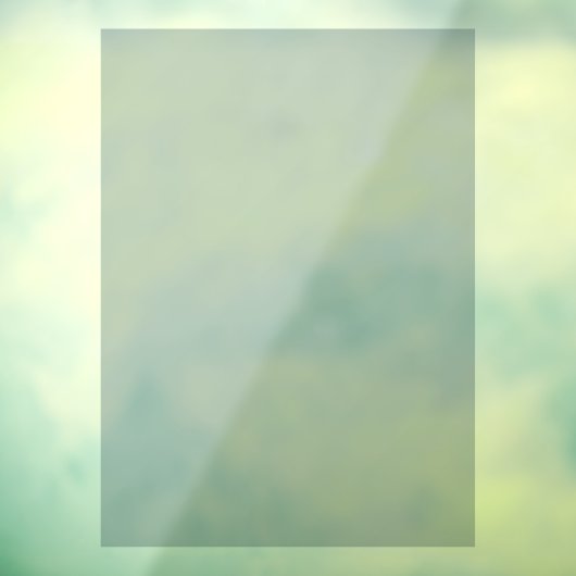 Metallic Silver Partial Transparent Design ウィンドウサイン (シート3)